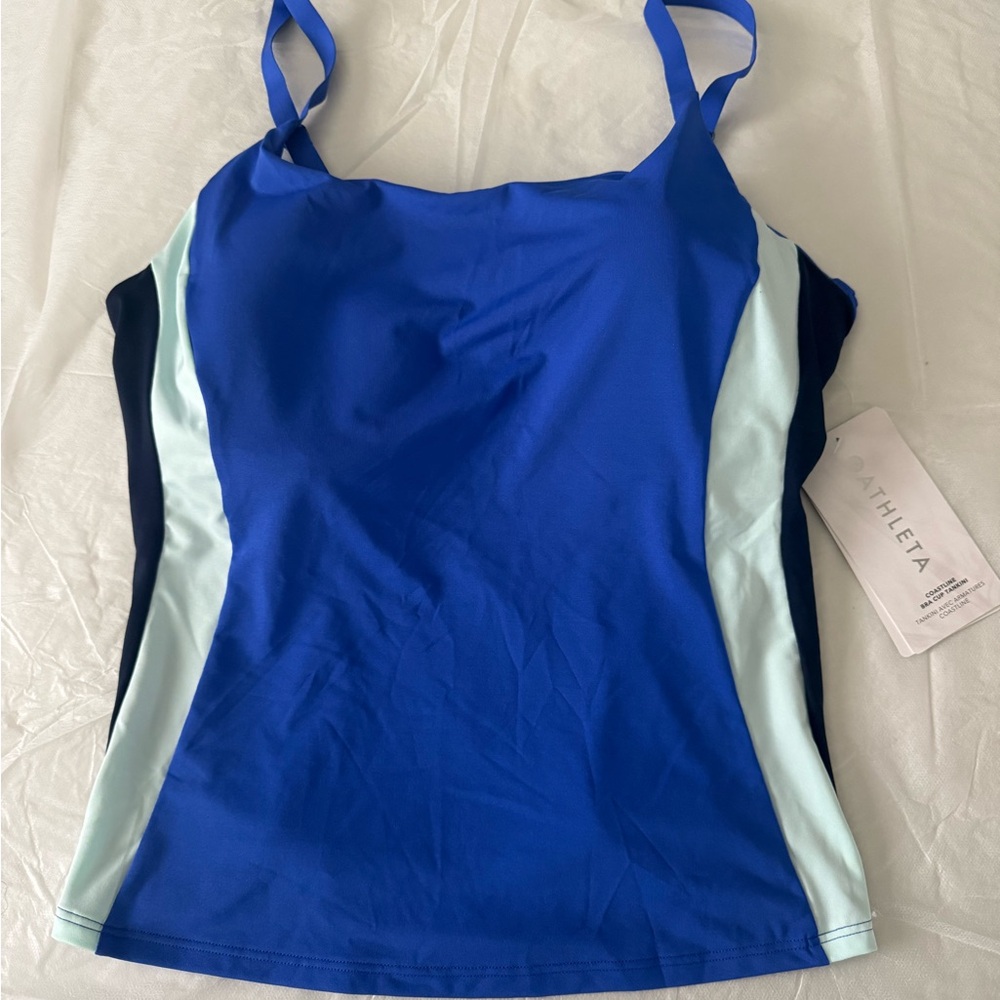 Athleta coastline bra cup tankini